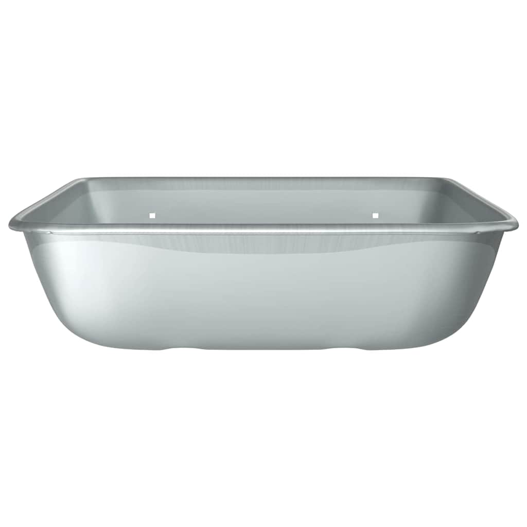 Wheelbarrow Tray Replacement Silver Steel