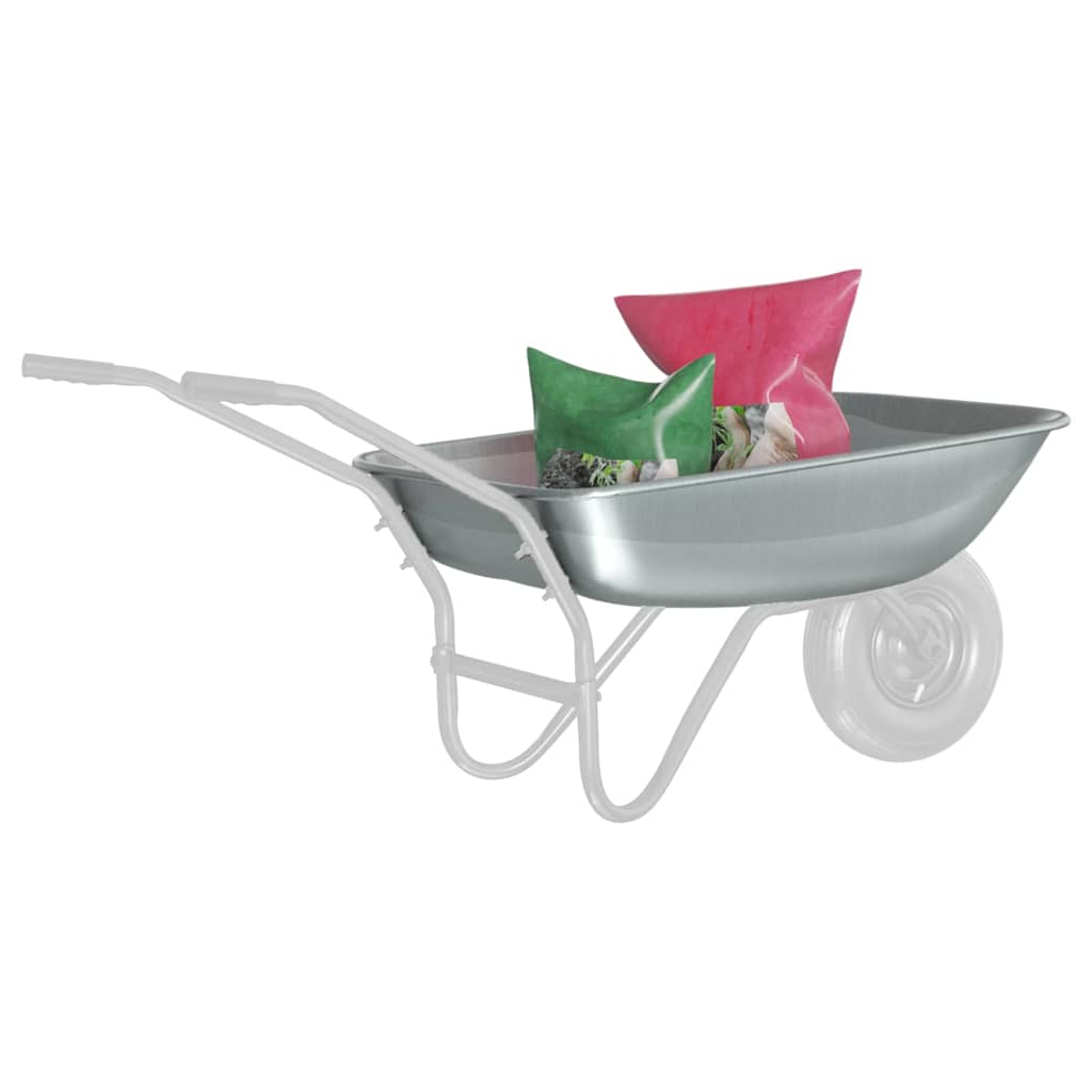 Wheelbarrow Tray Replacement Silver Steel