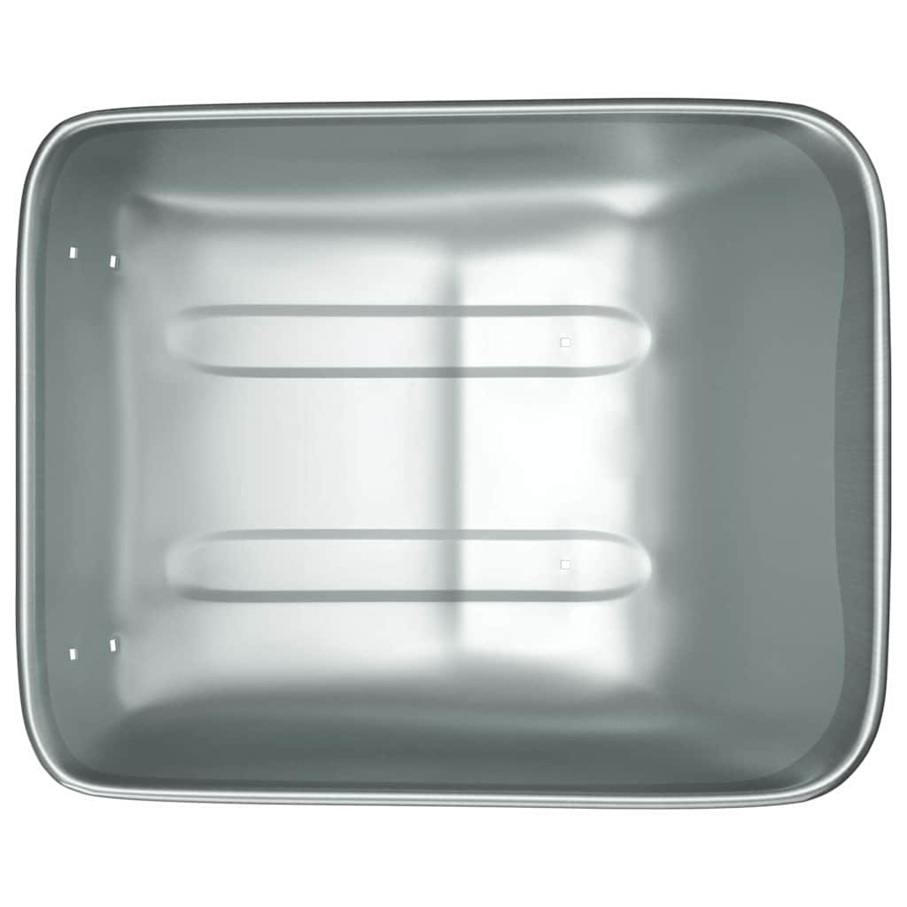 Wheelbarrow Tray Replacement Silver Steel