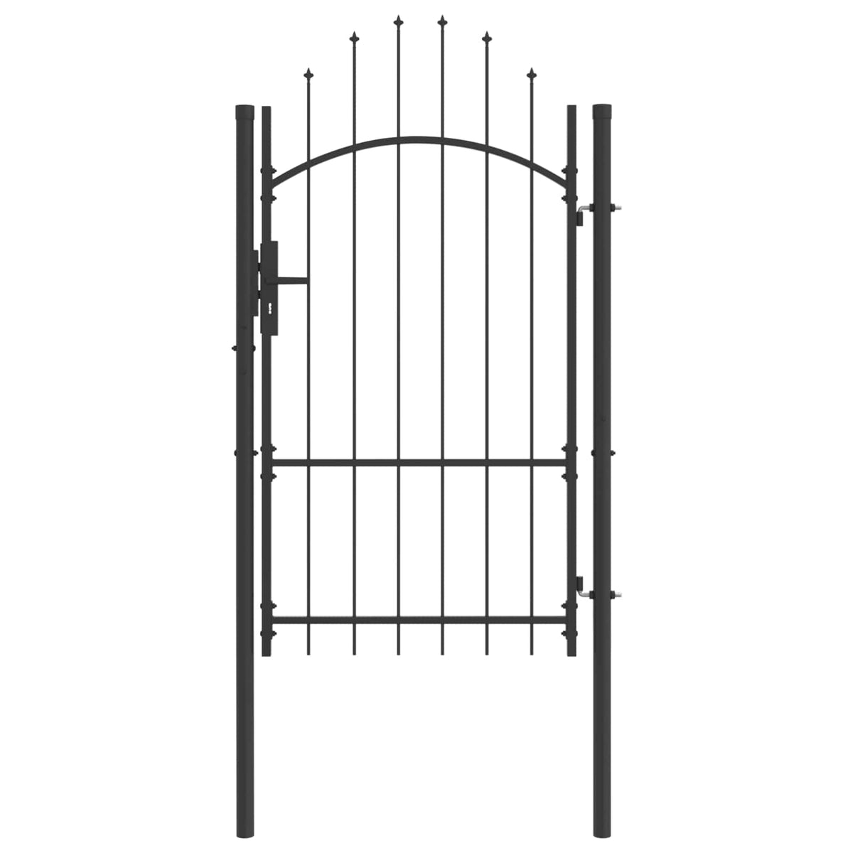 143059  Garden Gate "Woerden" Steel 1X1,25 M