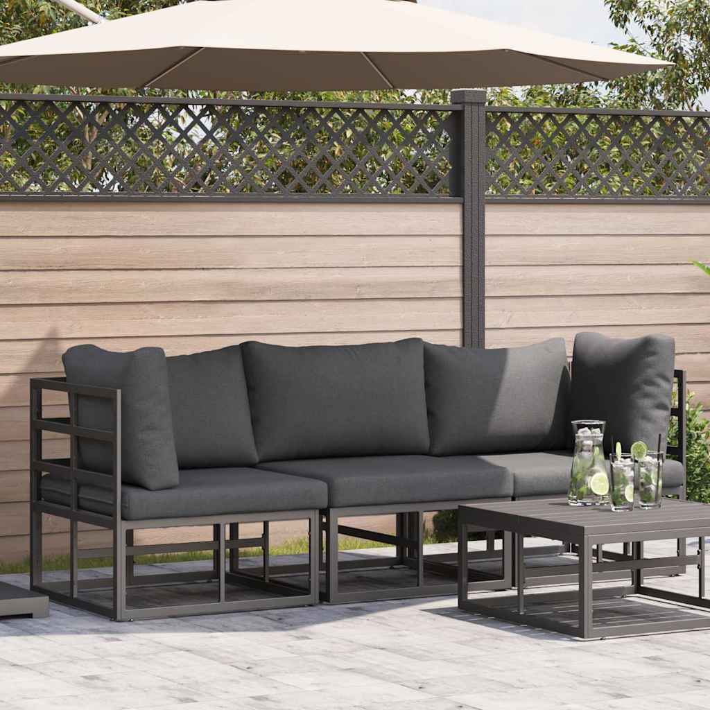 Outdoor Furniture Black 70 X 70 X32 Cm Metal