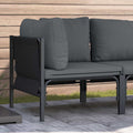 Outdoor Furniture Anthracite 70 X 70.5 X 32 Cm Steel
