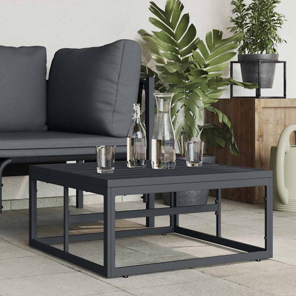 Outdoor Furniture Anthracite 70 X 70.5 X 32 Cm Steel