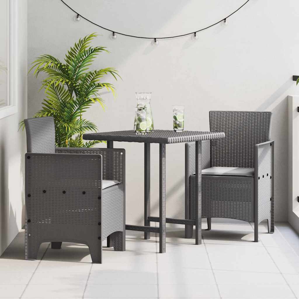 Garden Chair 4 Pcs 53 X 49 X 85 Cm Polypropylene