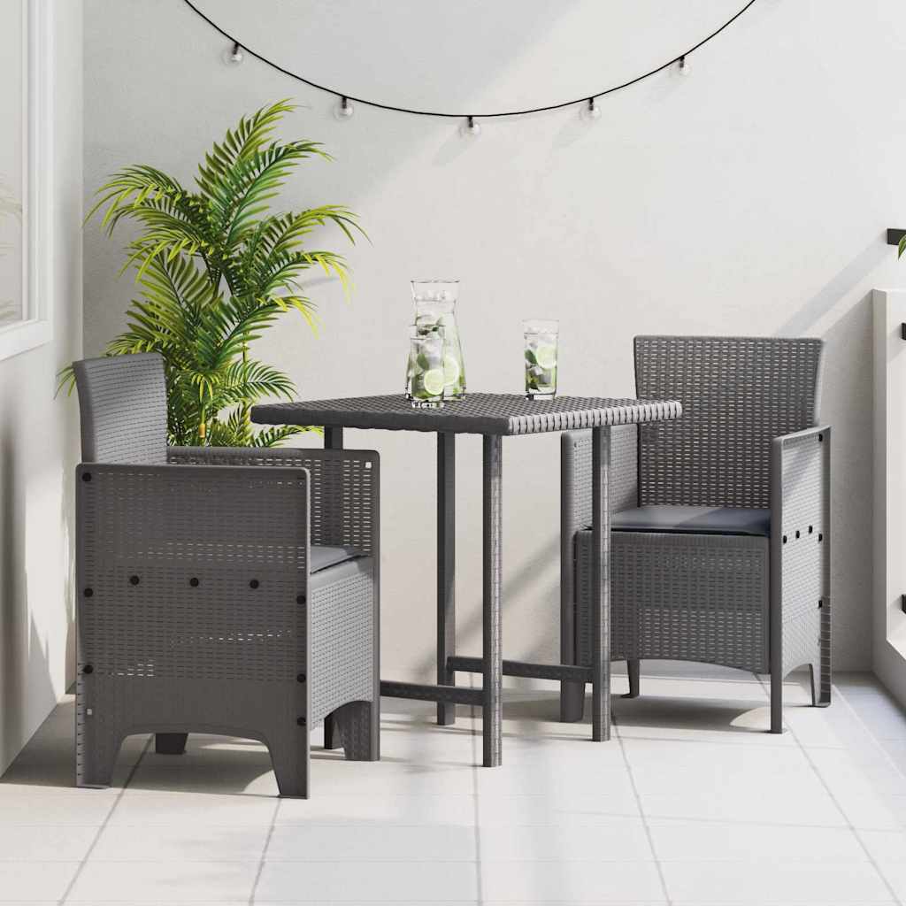 Garden Chair 4 Pcs 53 X 49 X 85 Cm Polypropylene