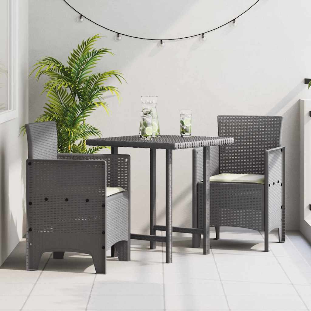 Garden Chair 4 Pcs 53 X 49 X 85 Cm Polypropylene