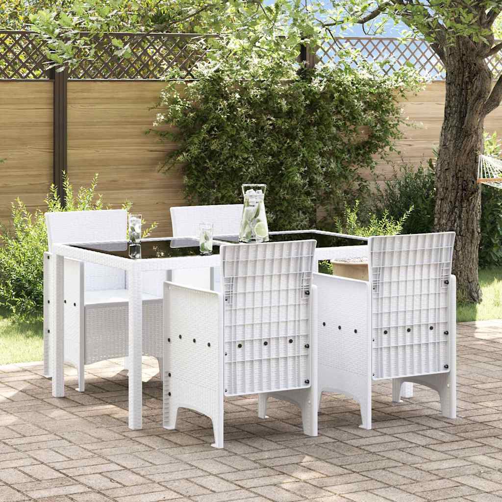Garden Chair 4 Pcs 53 X 49 X 85 Cm Polypropylene