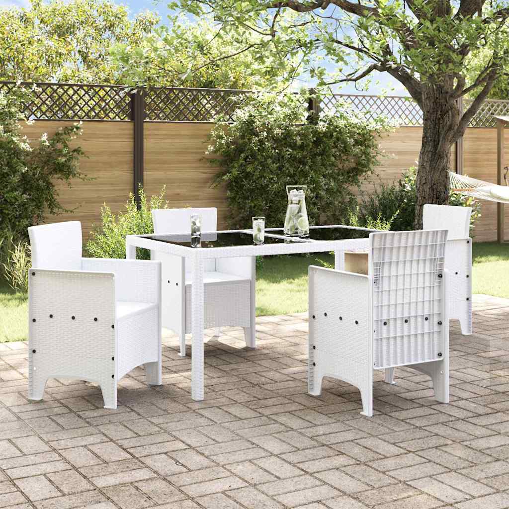 Garden Chair 4 Pcs 53 X 49 X 85 Cm Polypropylene