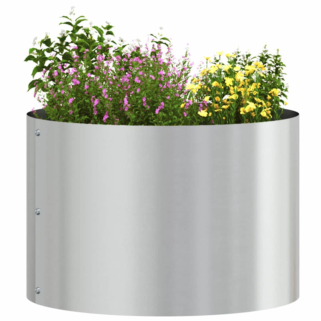 Planter Ring Brown 120 X 120 X 20 Cm Weathering Steel