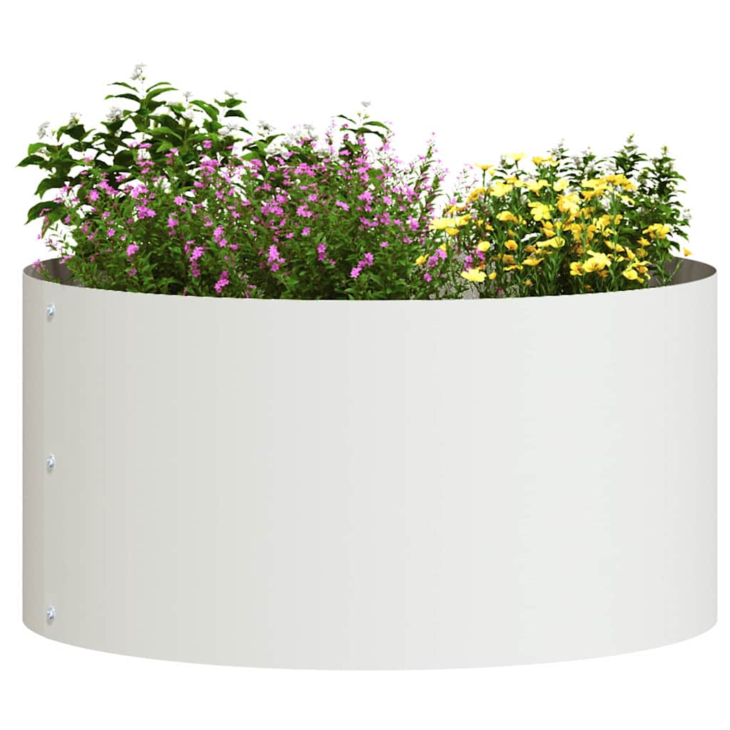 Planter Ring Brown 120 X 120 X 20 Cm Weathering Steel
