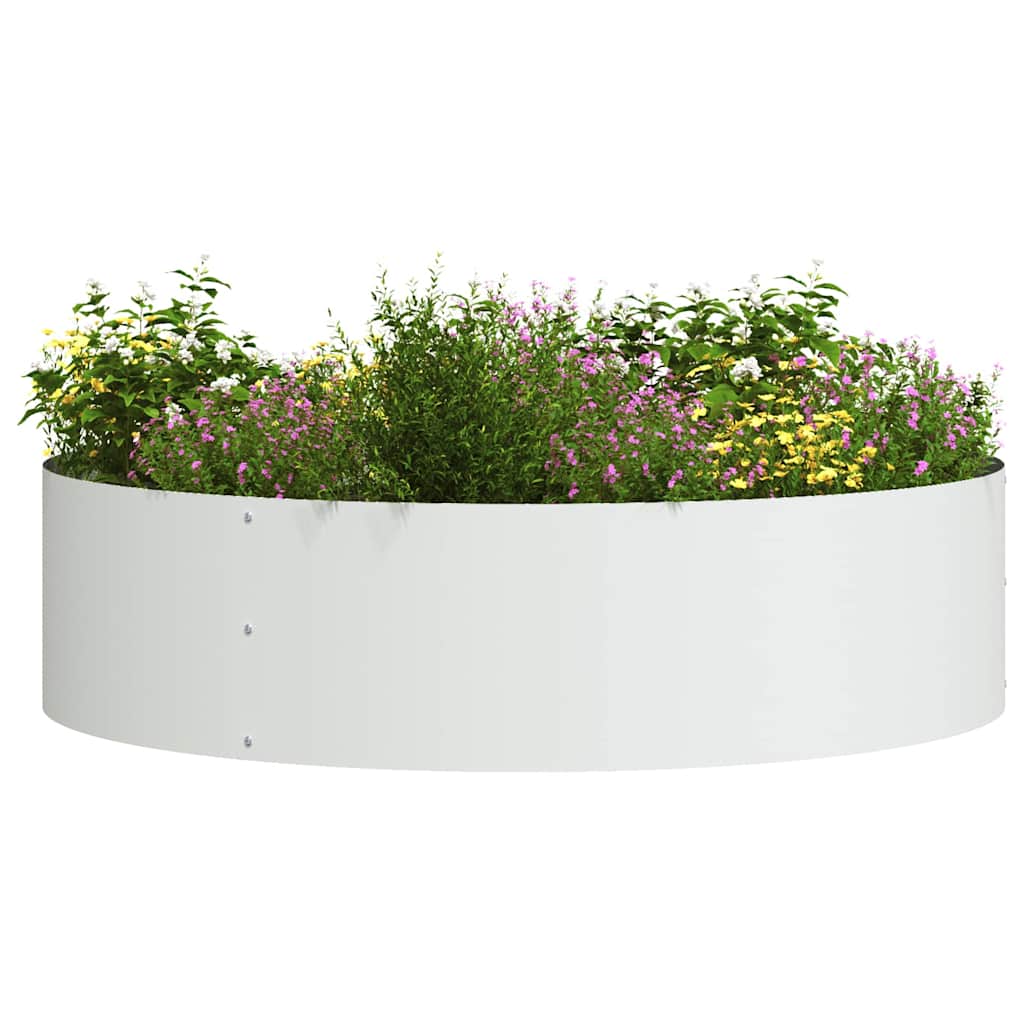 Planter Ring Brown 120 X 120 X 20 Cm Weathering Steel