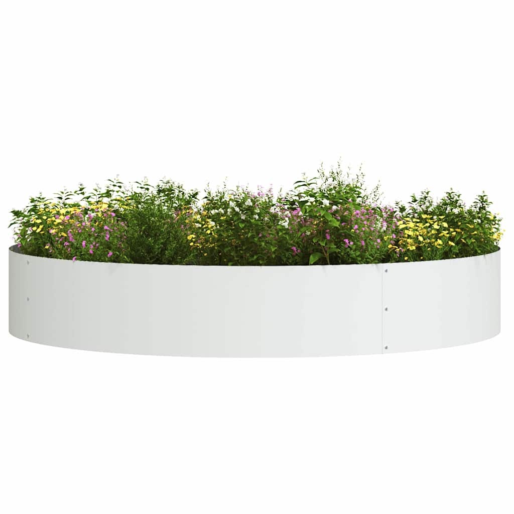 Planter Ring Brown 120 X 120 X 20 Cm Weathering Steel