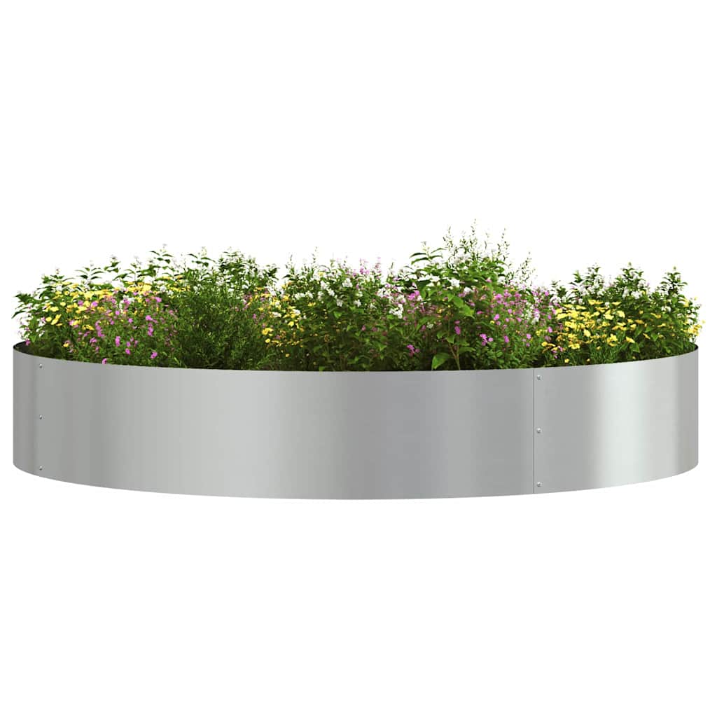 Planter Ring Brown 120 X 120 X 20 Cm Weathering Steel