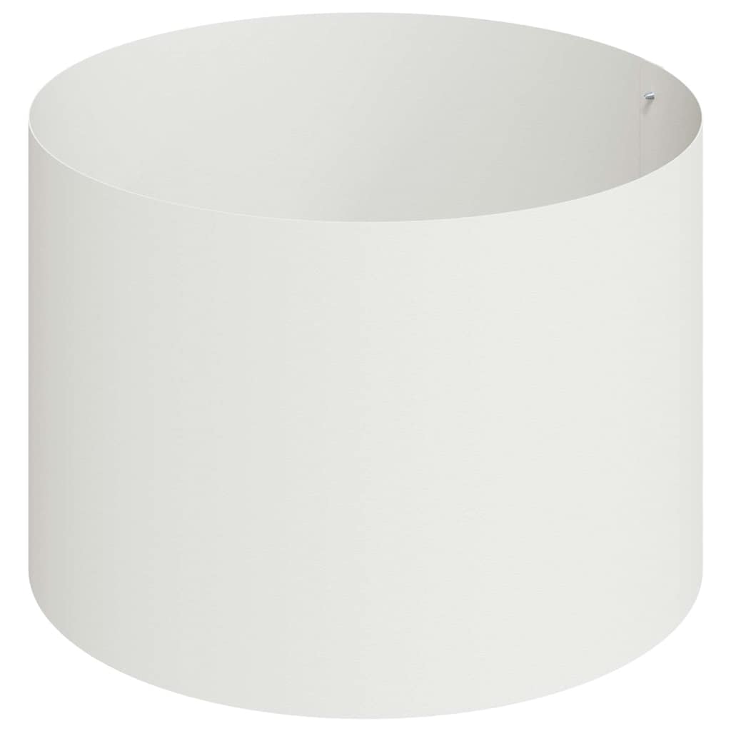 Garden Planter Silver 90 X 90 X 20 Cm - Model 873649