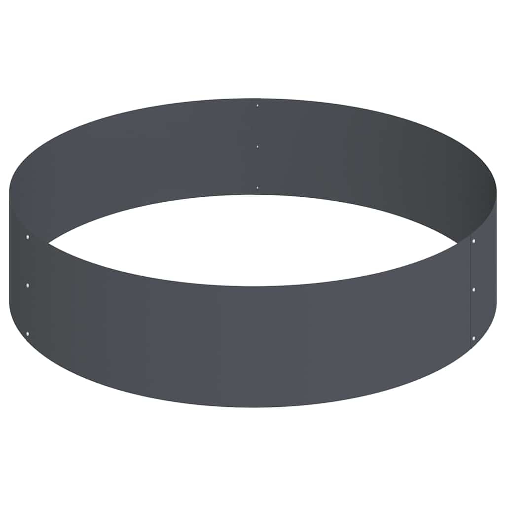 Garden Planter Silver 90 X 90 X 20 Cm - Model 873649