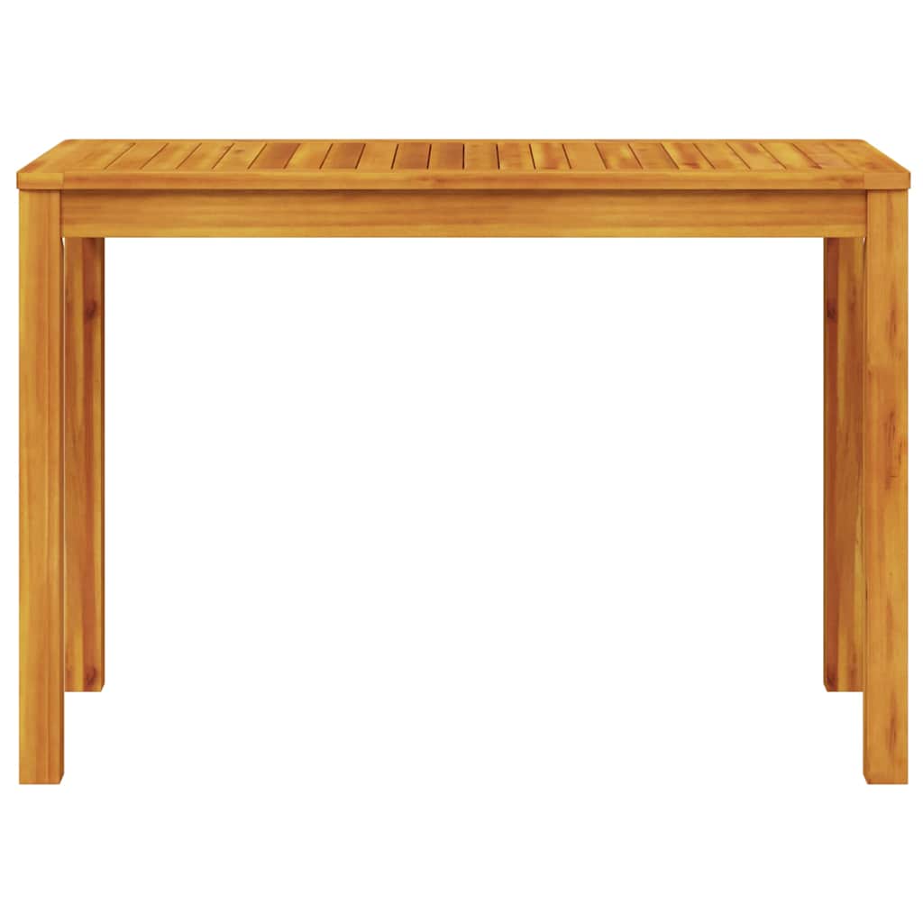 Garden Dining Set 3 Pcs Brown Solid Acacia Wood