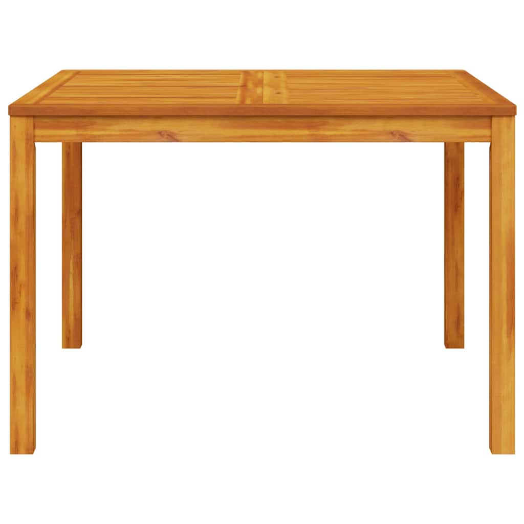 Garden Dining Set 3 Pcs Brown Solid Acacia Wood