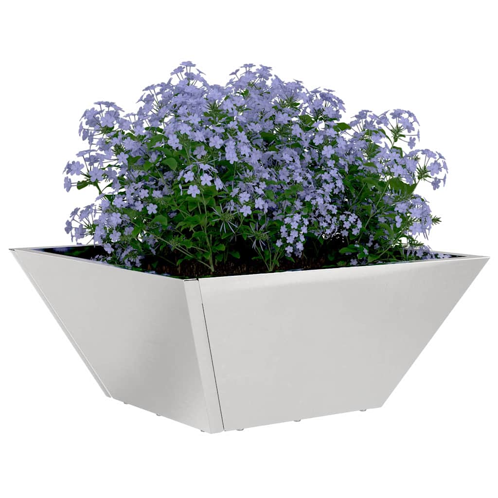 Garden Planter Silver
