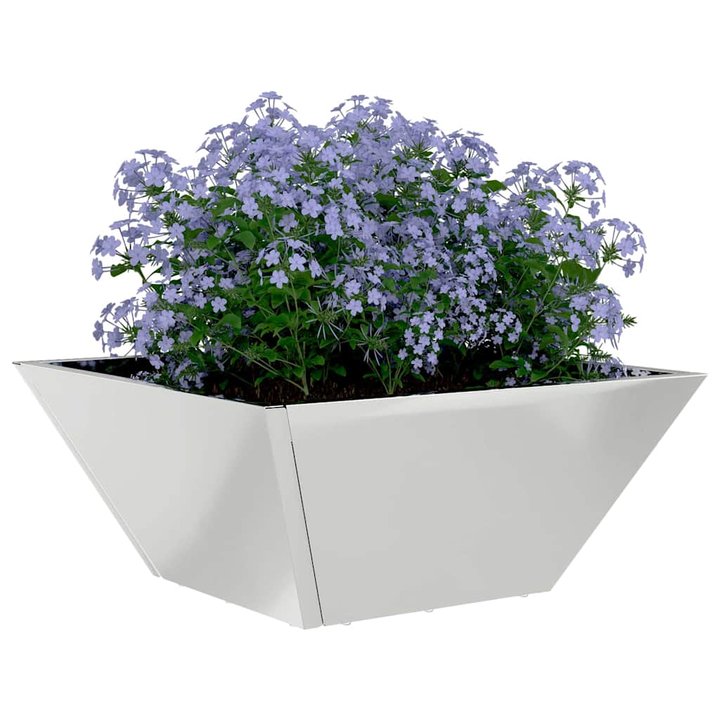 Garden Planter Silver