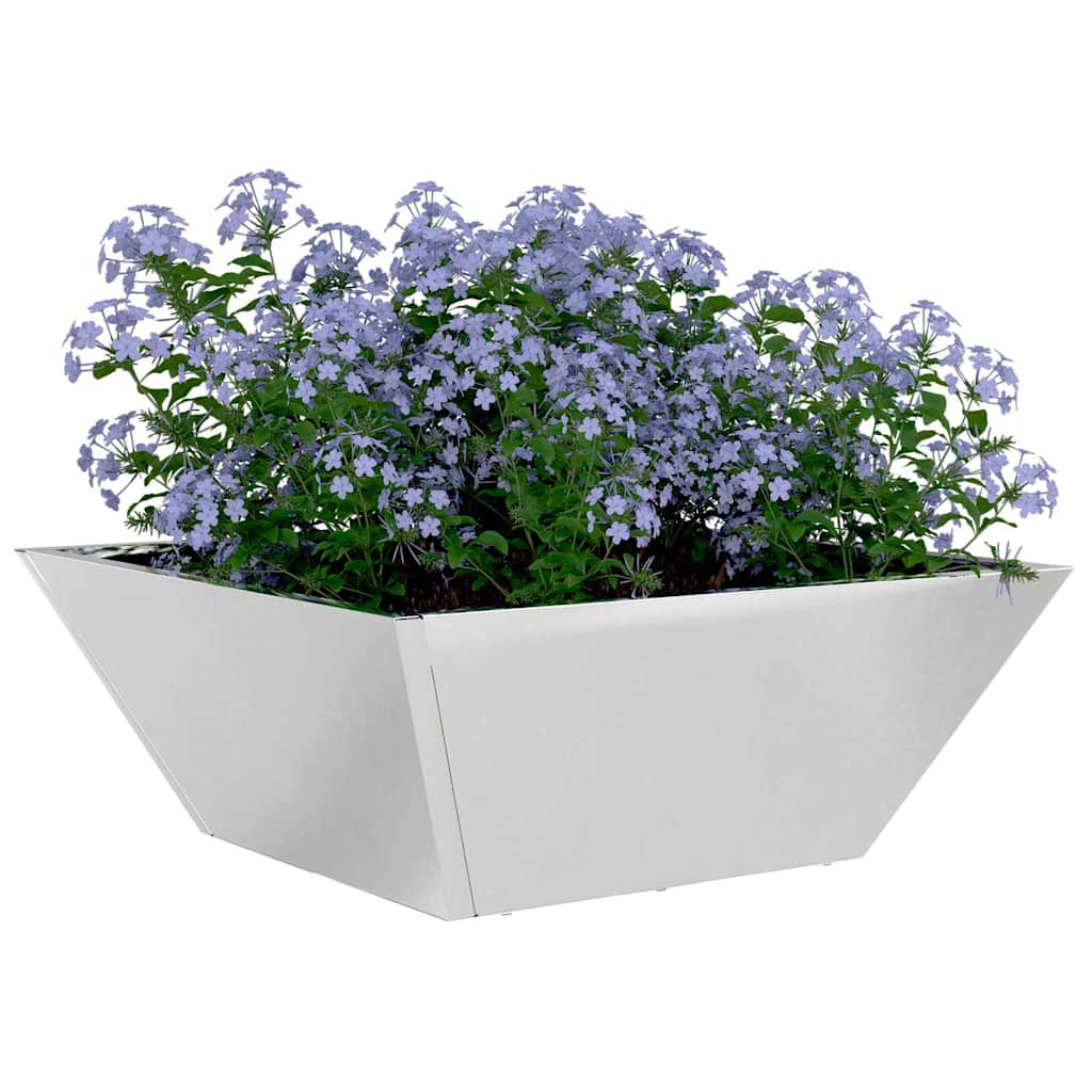 Garden Planter Silver