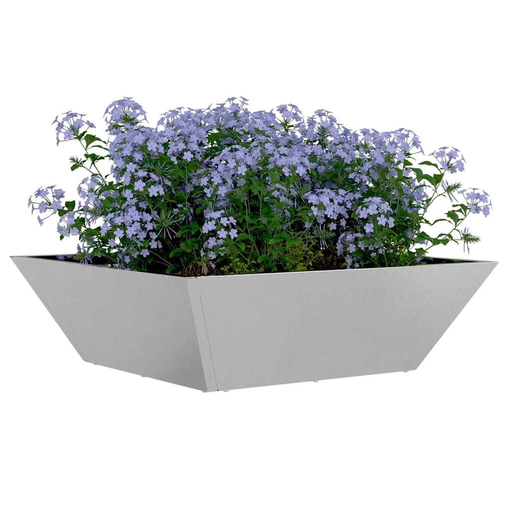 Garden Planter Silver