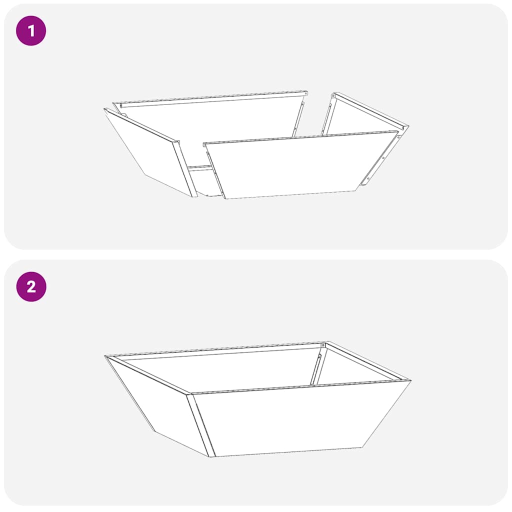 Garden Planter Silver