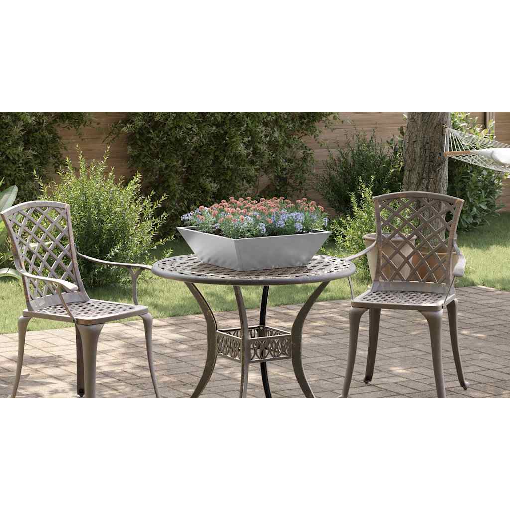 Garden Planter Silver