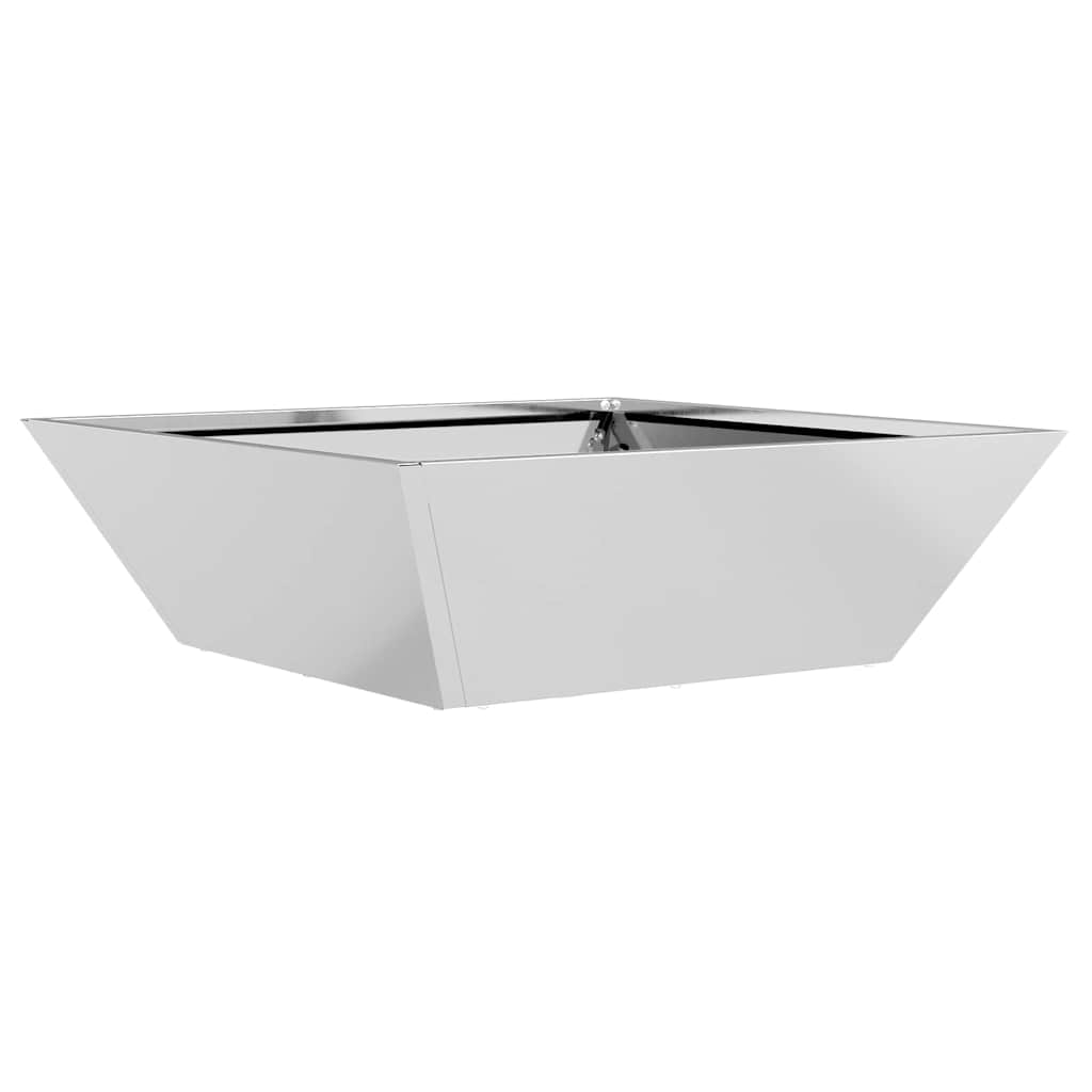 Garden Planter Silver