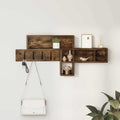 Wall-Mounted Coat Rack With Shelf 100 X 12 X 43.5 Cm