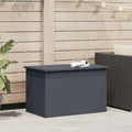 Outdoor Storage Box Silver Steel