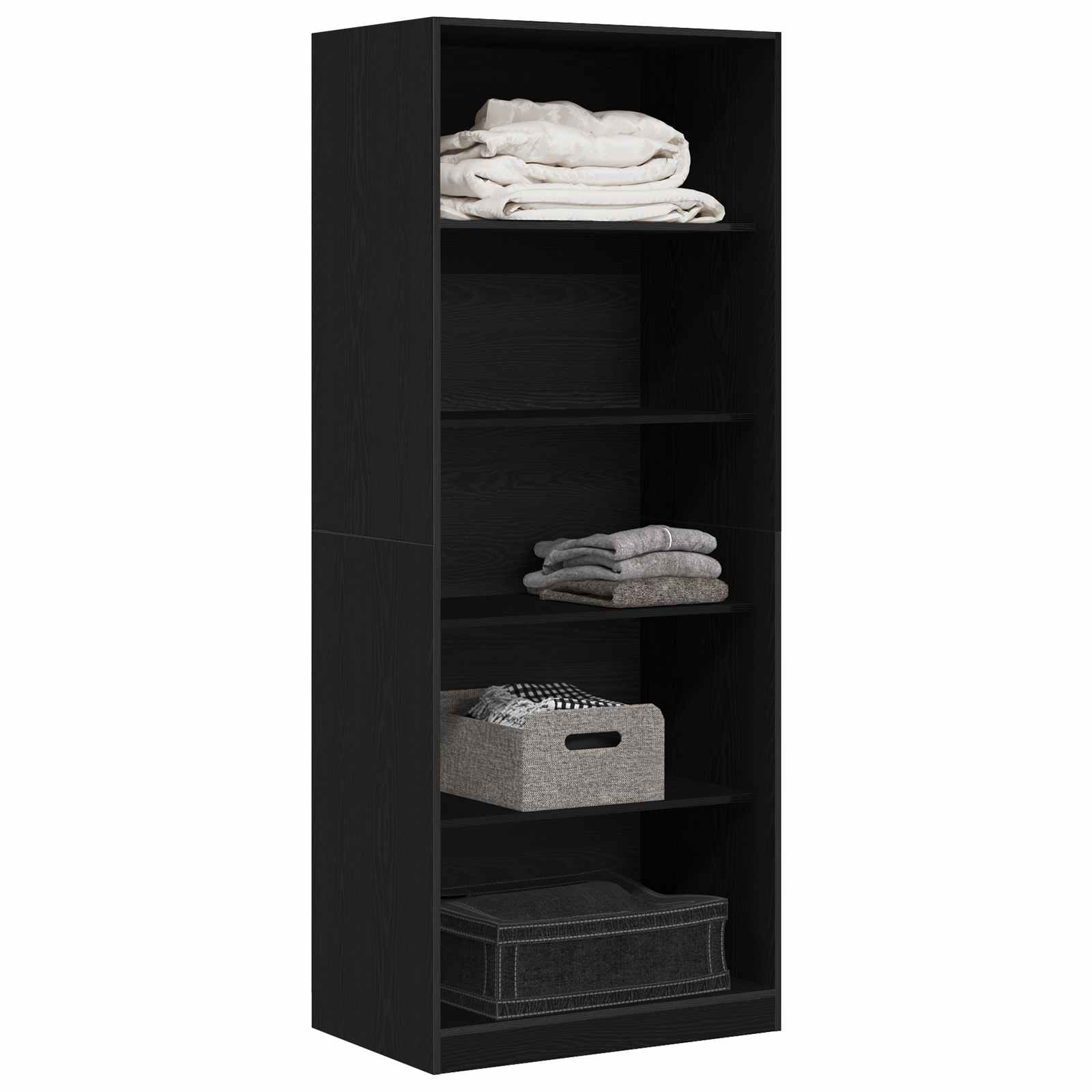 Wardrobe With Shelf Engineered Wood