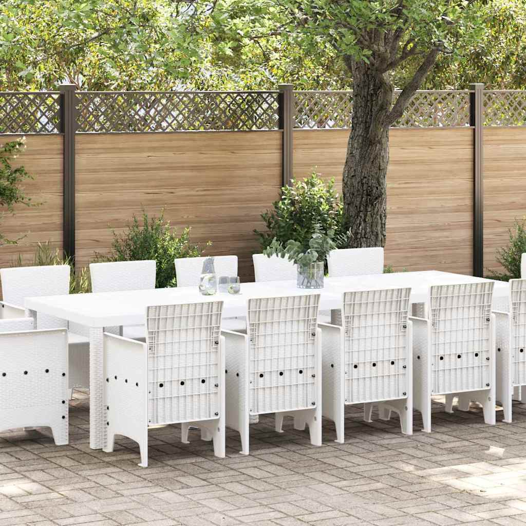 Garden Dining Set With Cushion 11 Pcs And