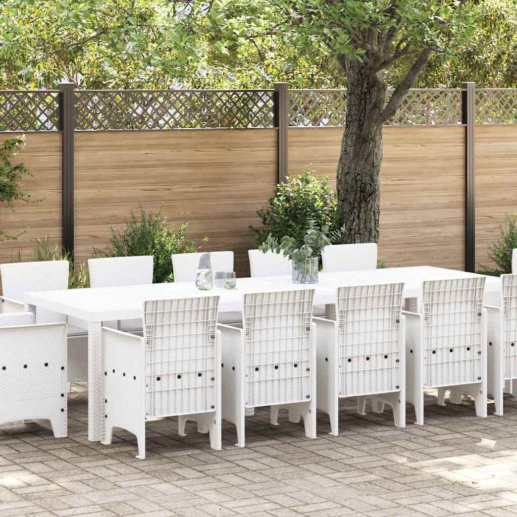 Garden Dining Set With Cushion 11 Pcs And