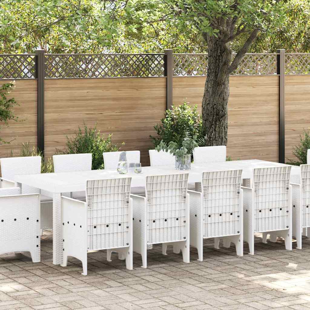 Garden Dining Set With Cushion 11 Pcs And