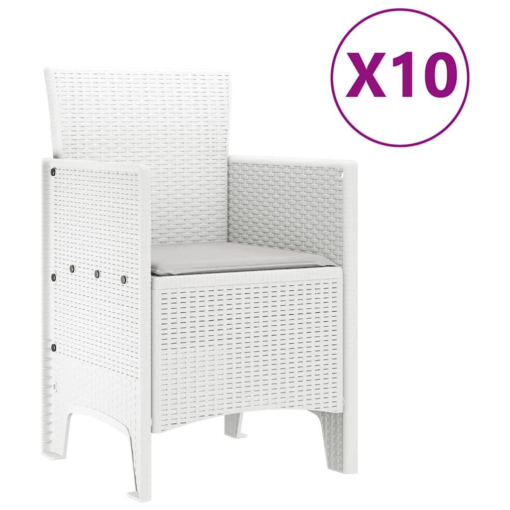 Garden Dining Set With Cushion 11 Pcs And