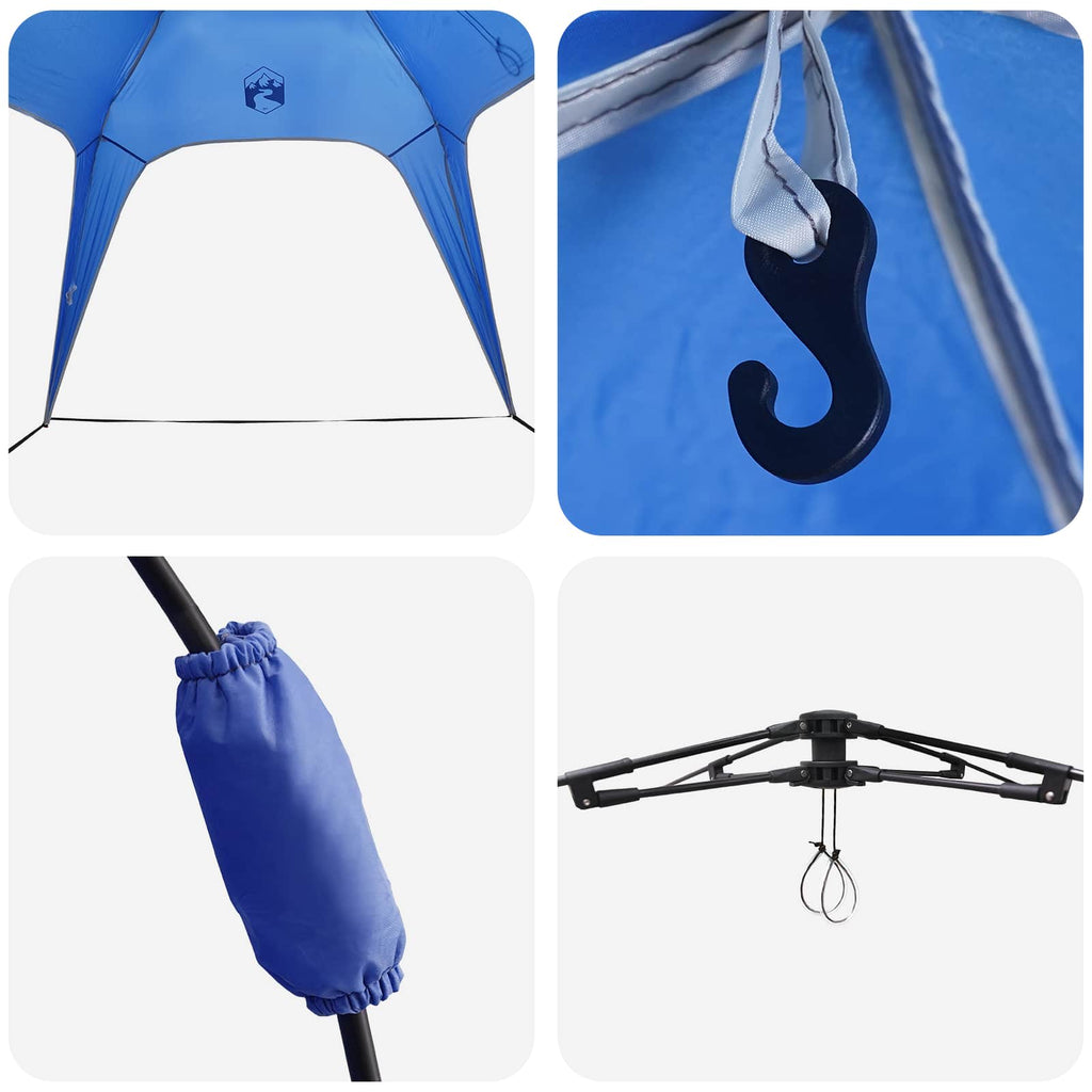 Instant Tent 4-Person Quick-Release 185T Polyester