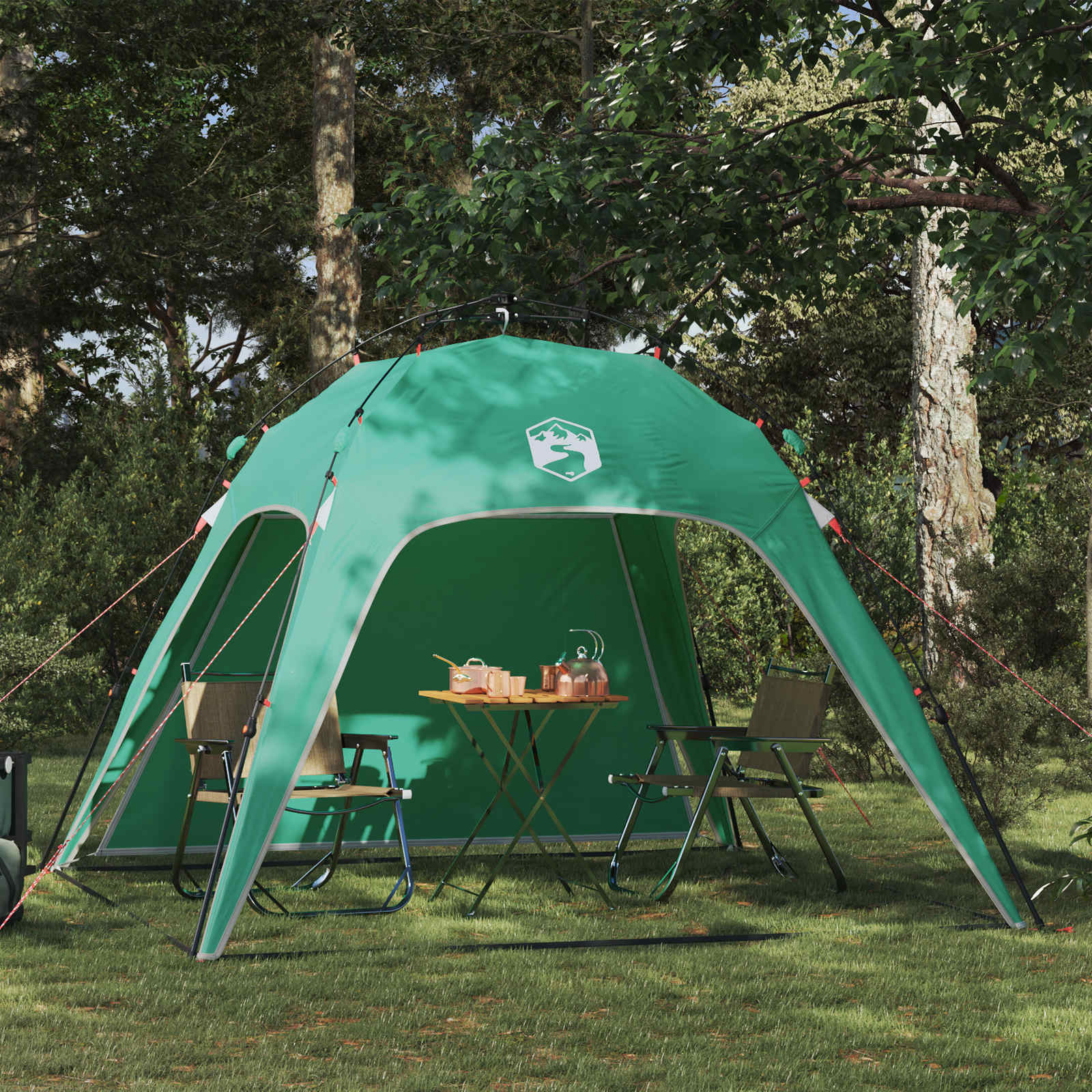 Instant Tent 4-Person Quick-Release 185T Polyester