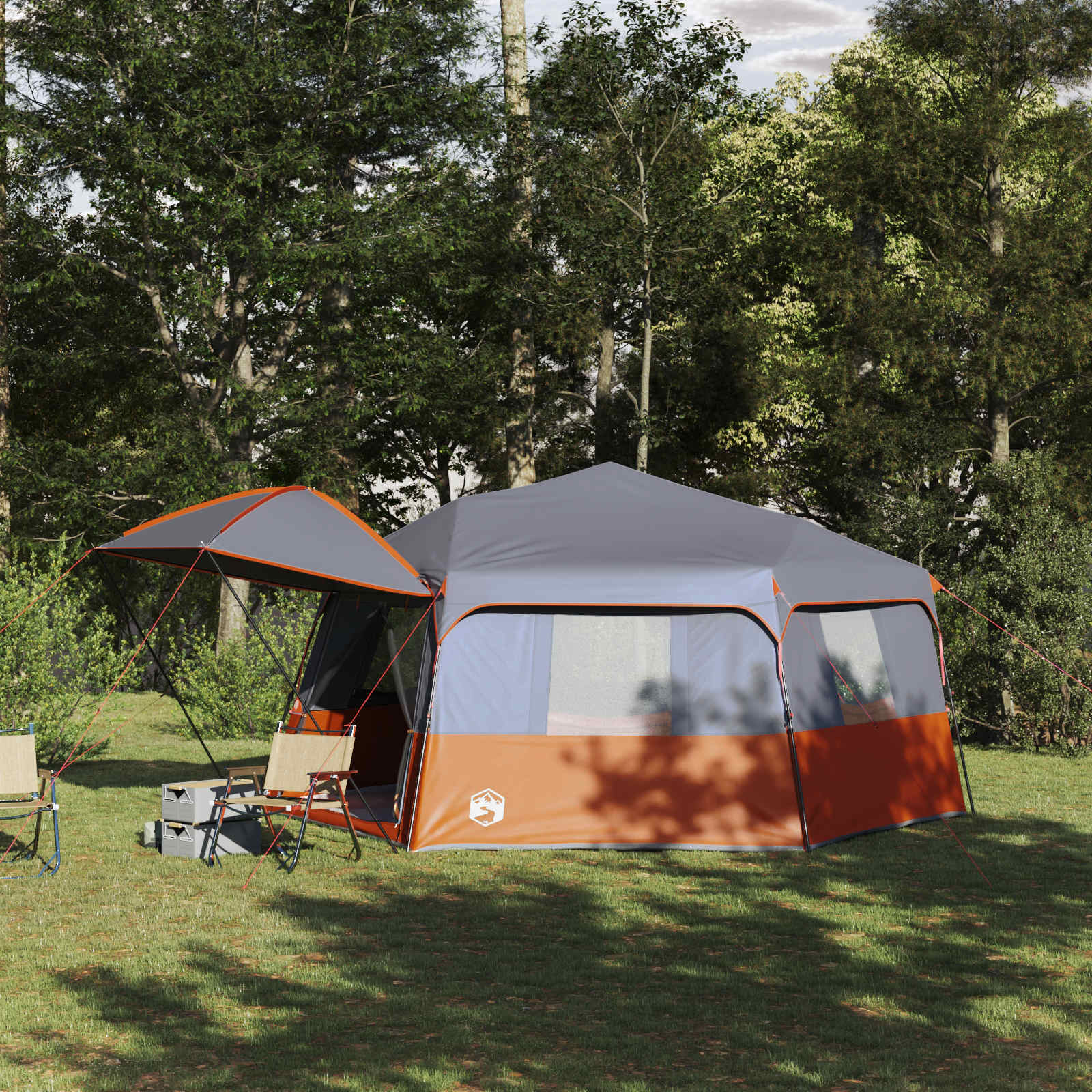Instant Tent With Rainfly 12-Person Quick-Release