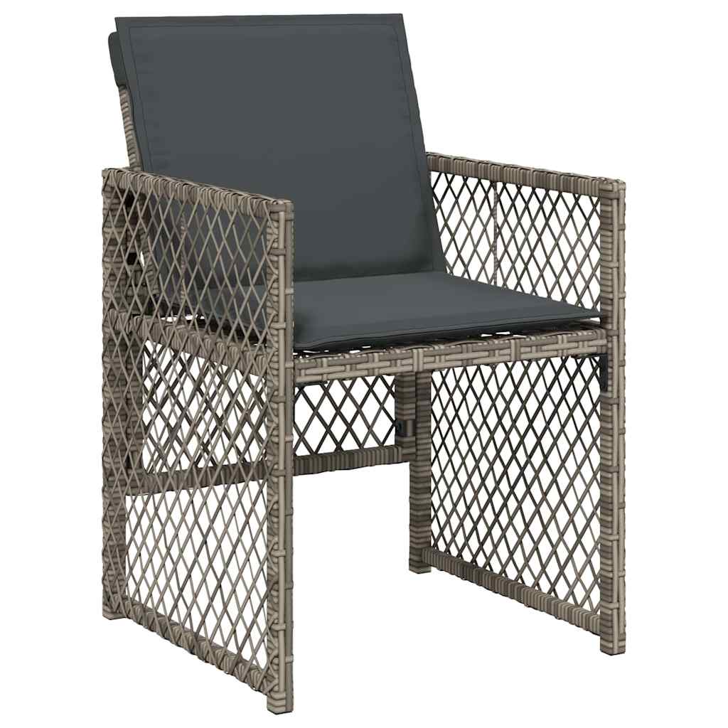 Garden Dining Set 5 Pcs Poly Rattan