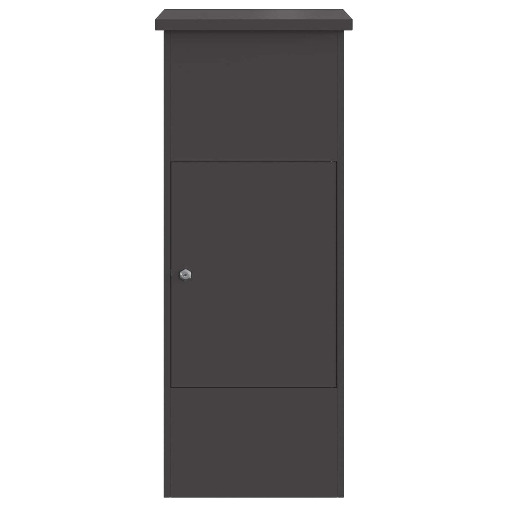 Post Boxes Outdoor Parcel Drop Box Lockable Weathering Steel Letter Box
