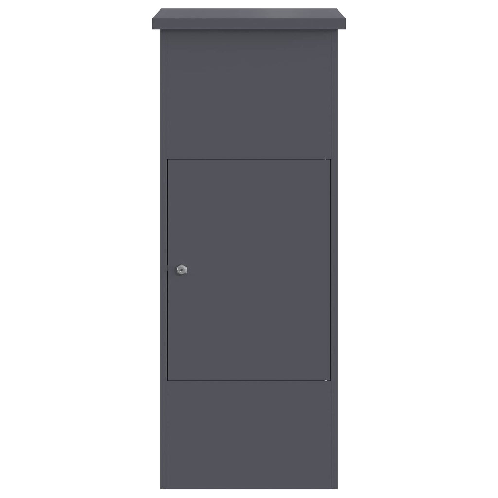 Post Boxes Outdoor Parcel Drop Box Lockable Weathering Steel Letter Box