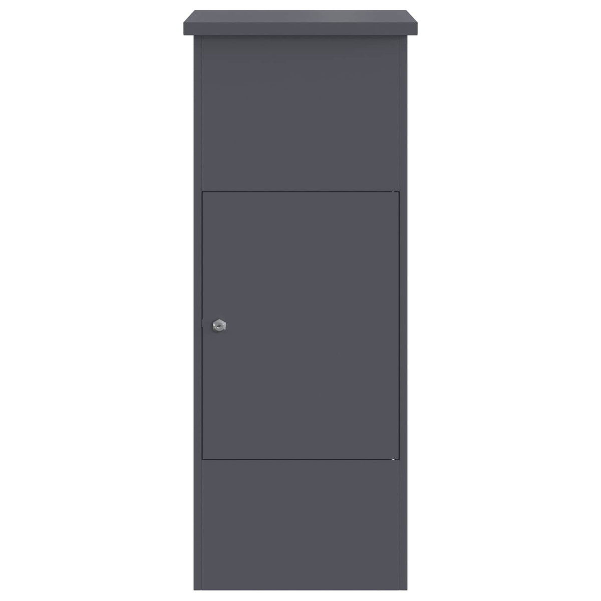 Post Boxes Outdoor Parcel Drop Box Lockable Weathering Steel Letter Box