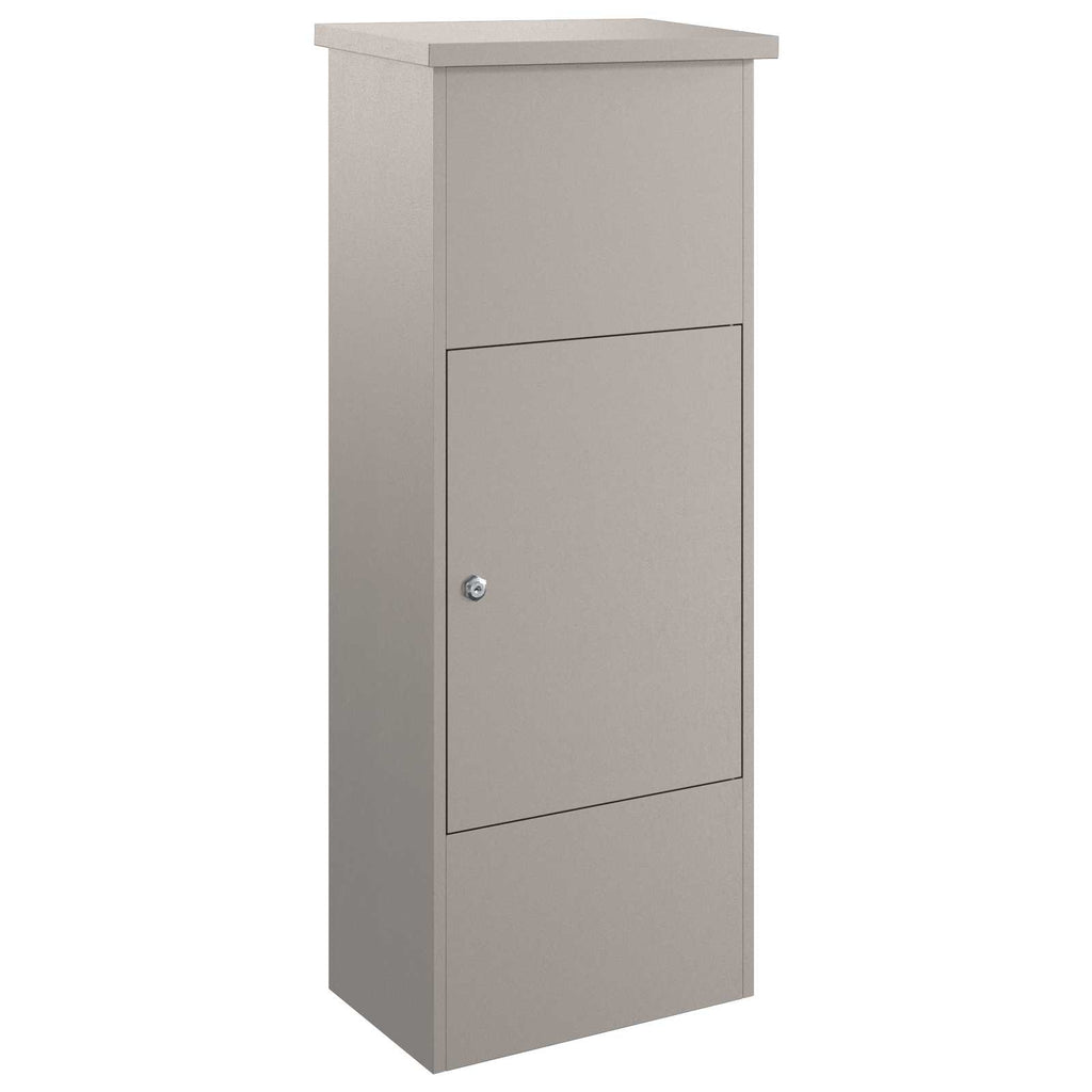 Parcel Drop Box Rusty 44.5 X 29 X 110.5 Cm