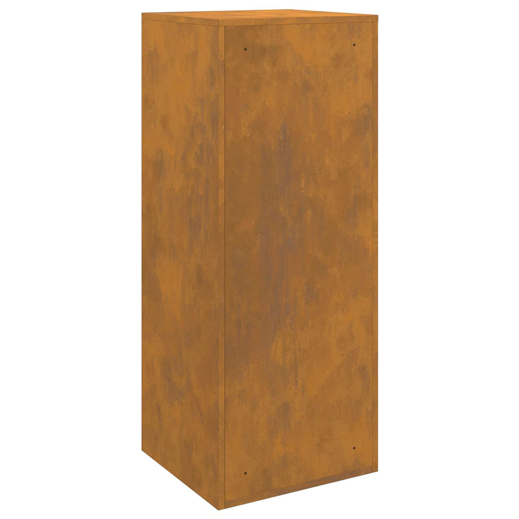 Parcel Drop Box Rusty 41 X 38 X 103 Cm