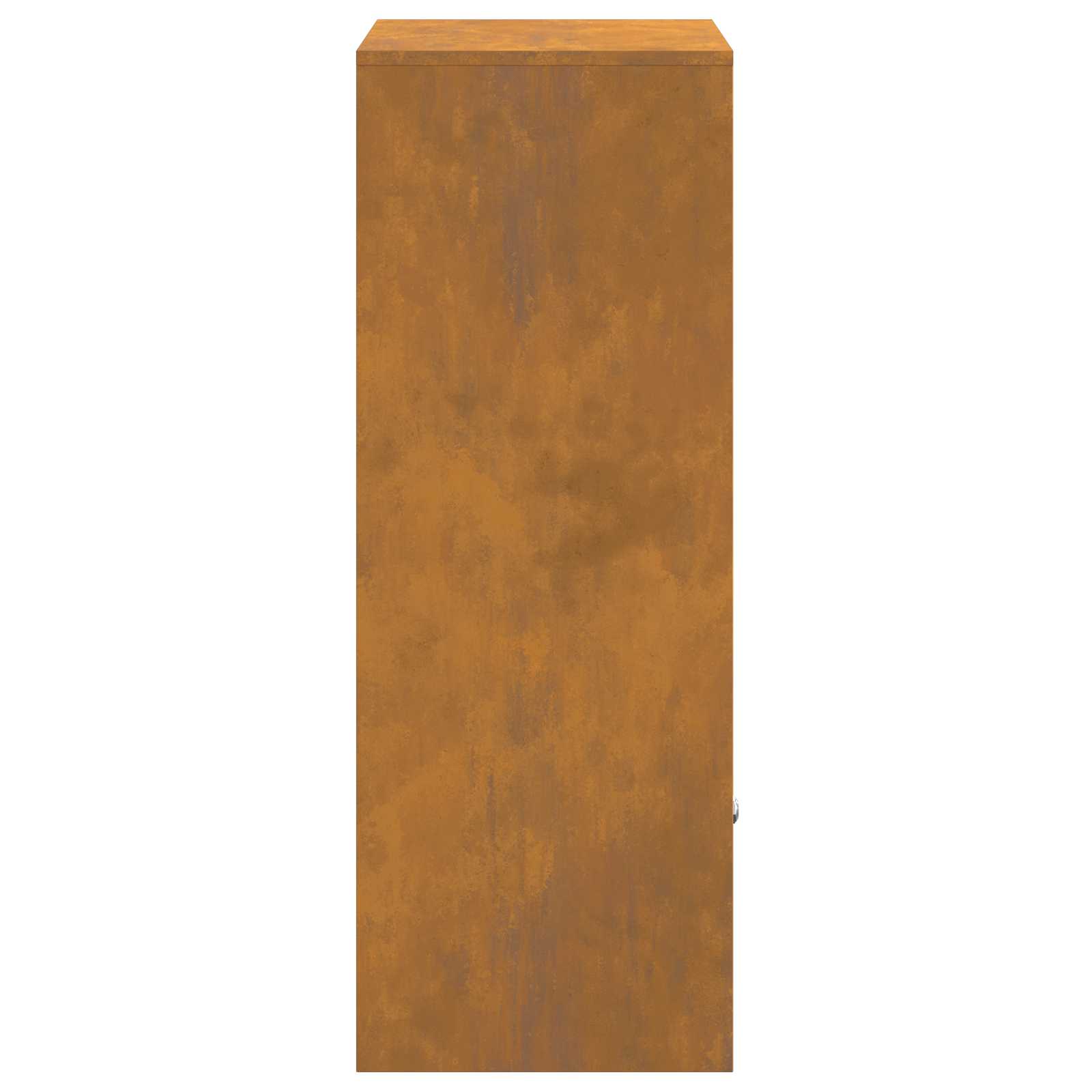 Parcel Drop Box Rusty 41 X 38 X 103 Cm