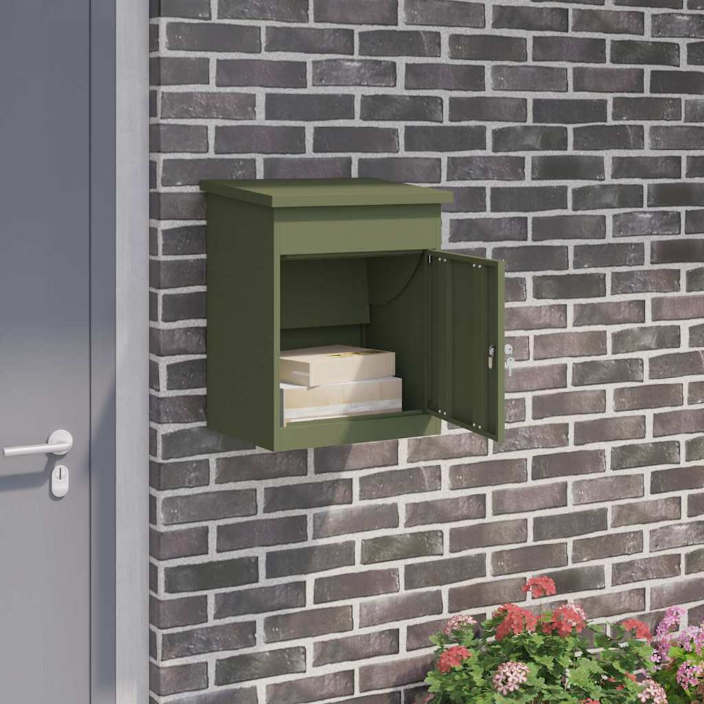 Parcel Drop Box Black 47.5 X 38 X 59 Cm