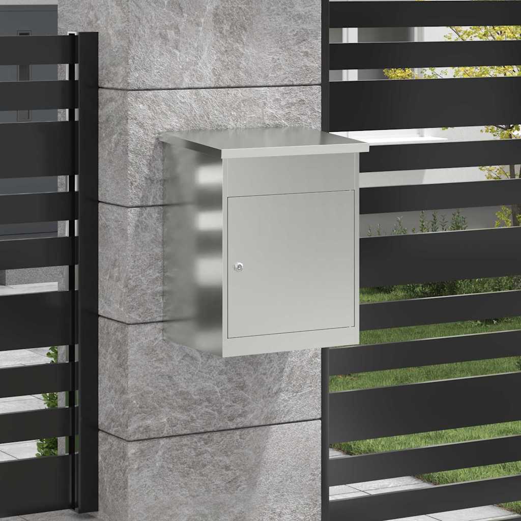 Parcel Drop Box Black 47.5 X 38 X 59 Cm