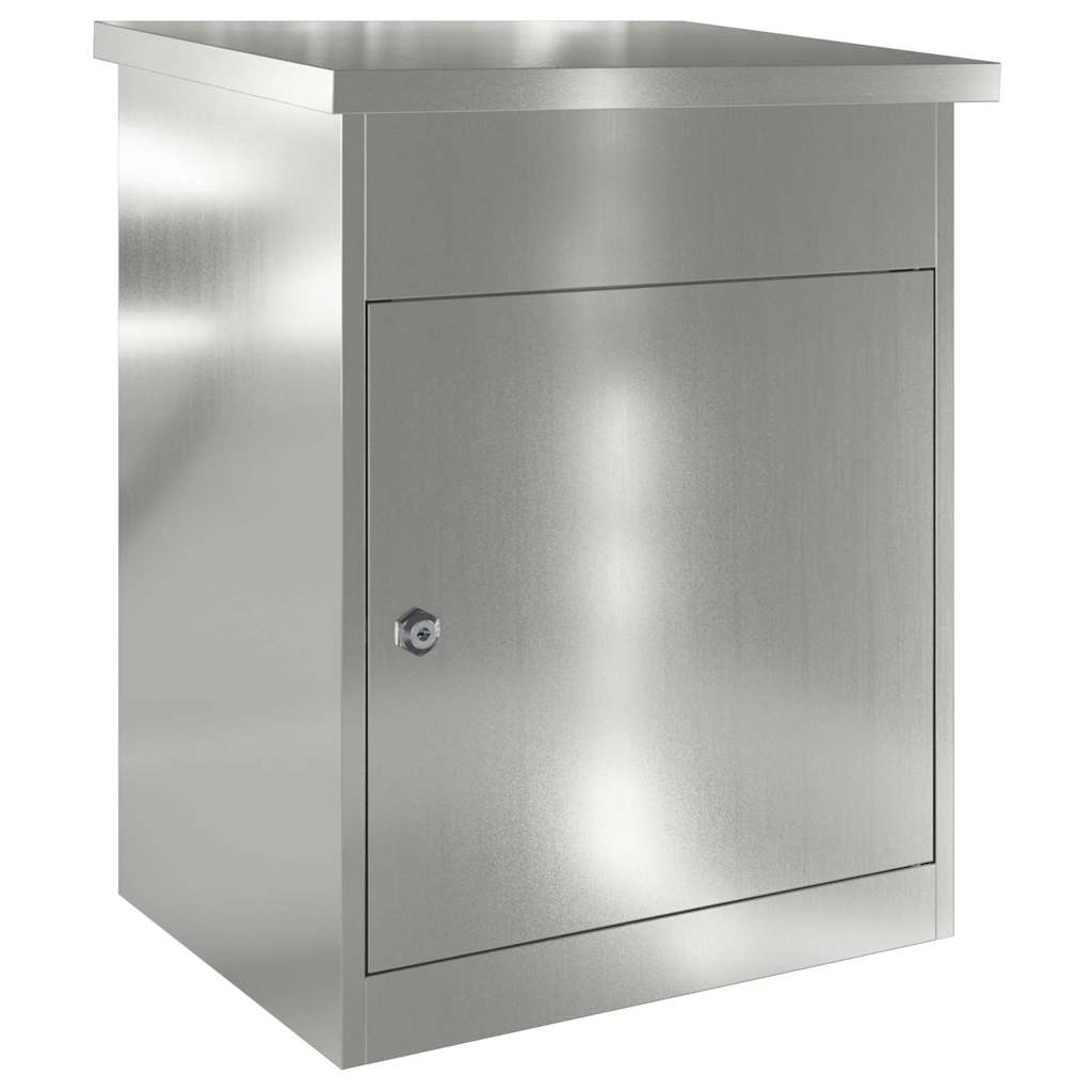 Parcel Drop Box Black 47.5 X 38 X 59 Cm