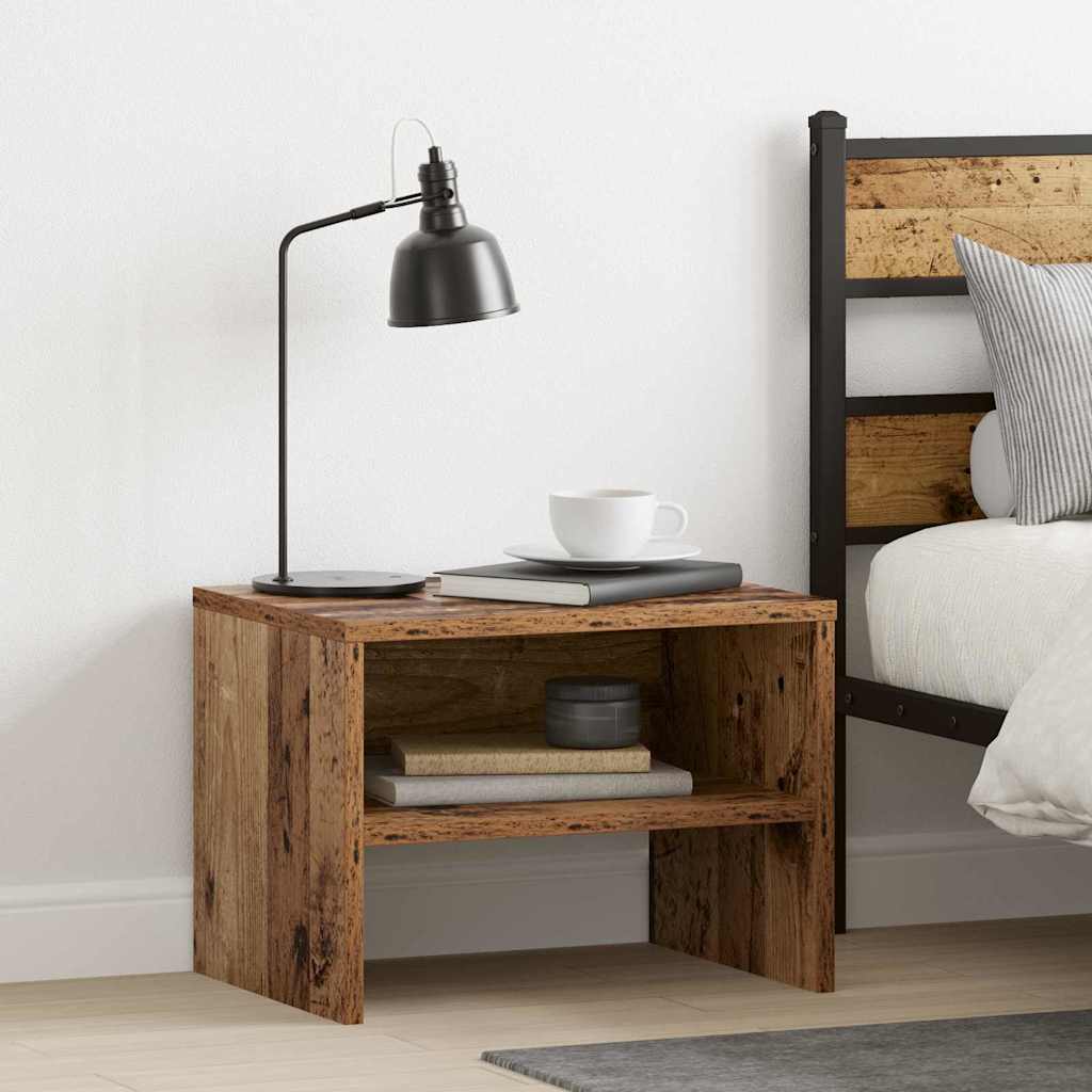 Bedside Cabinet 40X30X30 Cm Engineered Wood