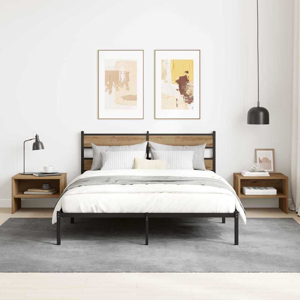 Bedside Cabinet 40X30X30 Cm Engineered Wood